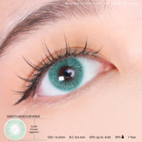 Sweety Hidrocor Verde (1 lens/pack)-Colored Contacts-UNIQSO