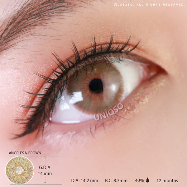 Urban Layer Angeles N Brown (1 lens/pack)-Colored Contacts-UNIQSO