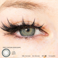 Sweety Seafoam Spanish Banks (1 lens/pack)-Colored Contacts-UNIQSO