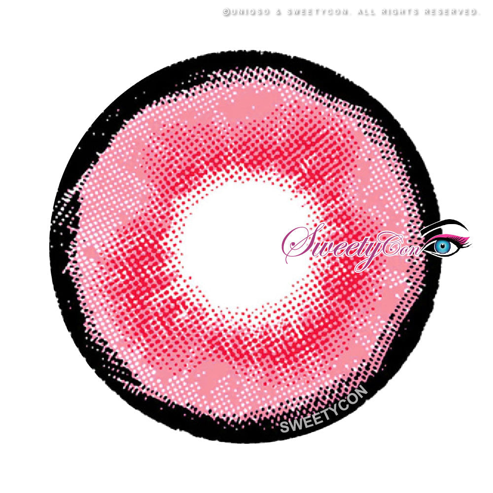 Sweety Crazy Platonic Pink (1 lens/pack)-Crazy Contacts-UNIQSO