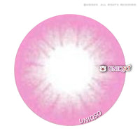 Western Eyes Bubble Pink (1 lens/pack)-Colored Contacts-UNIQSO