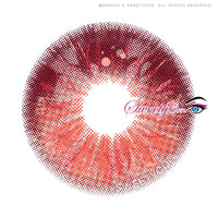 Sweety Crazy Lollipop Red (1 lens/pack)-Colored Contacts-UNIQSO