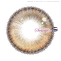 Sweety Anime Tear Orange Gold (1 lens/pack)-Colored Contacts-UNIQSO