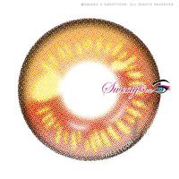 Sweety Anime Orange (1 lens/pack)-Colored Contacts-UNIQSO