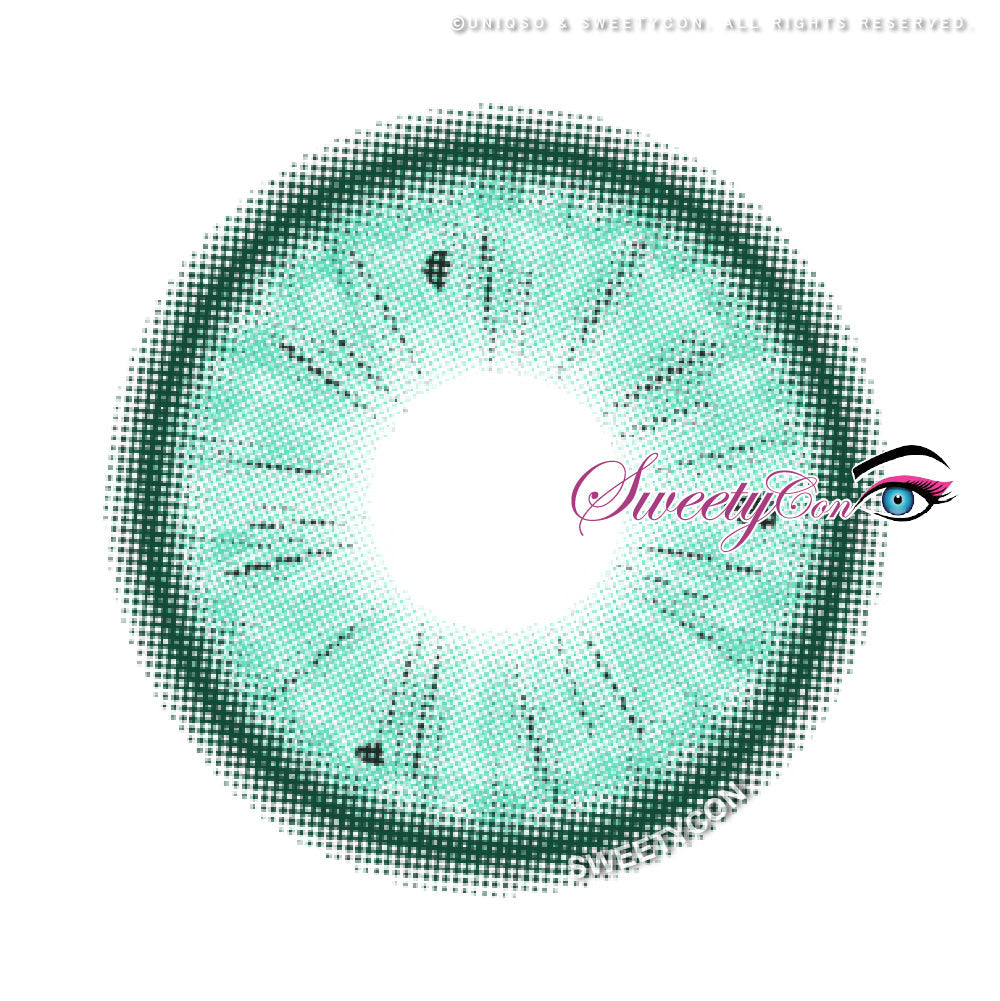 1 Day Sweety Fruit Juice Green (2 or 10 lenses/pack)-Colored Contacts-UNIQSO