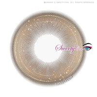 Sweety Butterfly Grey (1 lens/pack)-Colored Contacts-UNIQSO