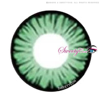 Sweety Firefly Green (1 lens/pack)-Colored Contacts-UNIQSO