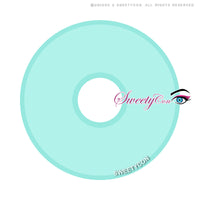 Sweety Crazy Turquoise (1 lens/pack)-Colored Contacts-UNIQSO