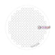 Kazzue Crazy Lens with Power - White Mesh (1 lens/pack)-Crazy Contacts-UNIQSO