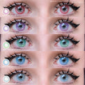 Sweety Crazy Candy Pop Blue (1 lens/pack)-Colored Contacts-UNIQSO