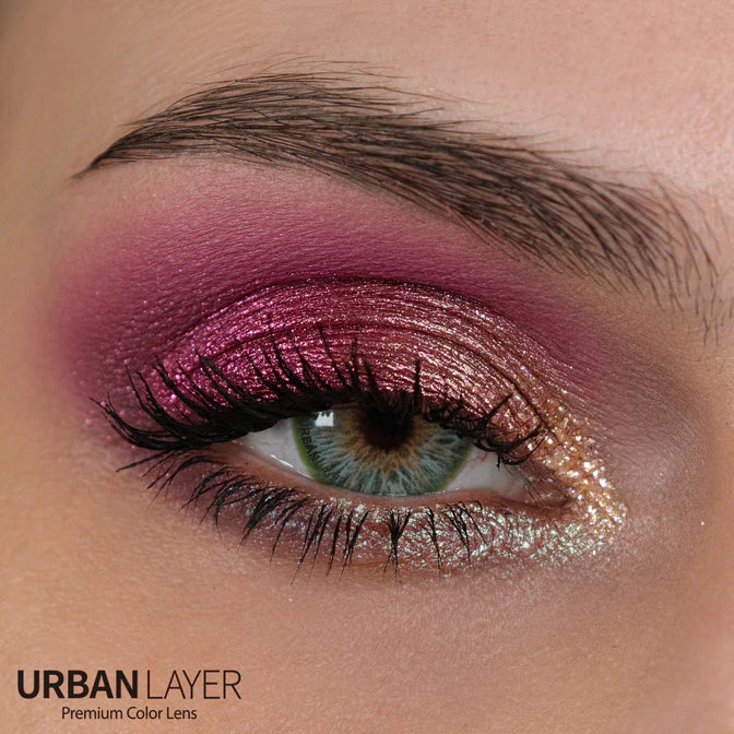 Urban Layer Avatar Green (1 lens/pack)-Colored Contacts-UNIQSO UK