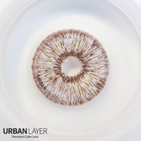 Urban Layer Brown Rain (1 lens/pack)-Colored Contacts-UNIQSO