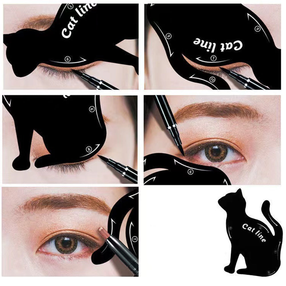 Cat Line Eyeliner Perfection Kit For Beginner-Eye Makeup Tool-UNIQSO UK