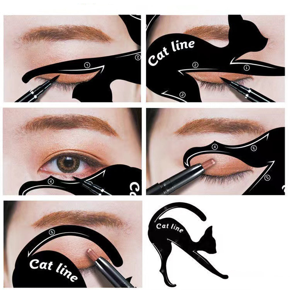 Cat Line Eyeliner Perfection Kit For Beginner-Eye Makeup Tool-UNIQSO UK