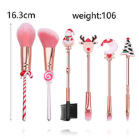 Christmas Makeup Brushes Set-Makeup Brushes-UNIQSO UK