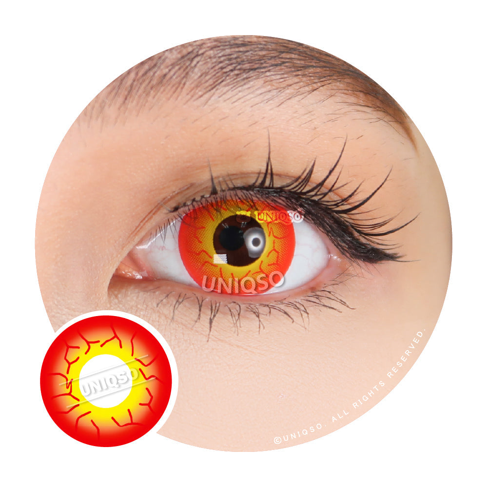 Coscon Crazy with Power - Darth Maul (1 lens/pack)-Crazy Contacts-UNIQSO UK