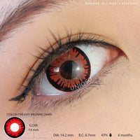 Coscon Crazy with Power - Twilight Breaking Dawn (1 lens/pack)-Crazy Contacts-UNIQSO UK