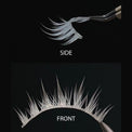 Cosplay Lower and Upper White Eyelash Set-Fake Eyelash-UNIQSO UK