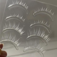Cosplay Lower and Upper White Eyelash Set-Fake Eyelash-UNIQSO UK