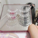 Cosplay Lower and Upper White Eyelash Set-Fake Eyelash-UNIQSO UK