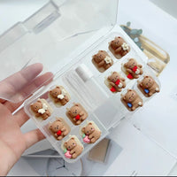 Cute 3D Contact Lens Case Travel Kit (6 Pairs)-Lens Case-UNIQSO UK