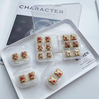 Cute 3D Contact Lens Case Travel Kit (6 Pairs)-Lens Case-UNIQSO UK
