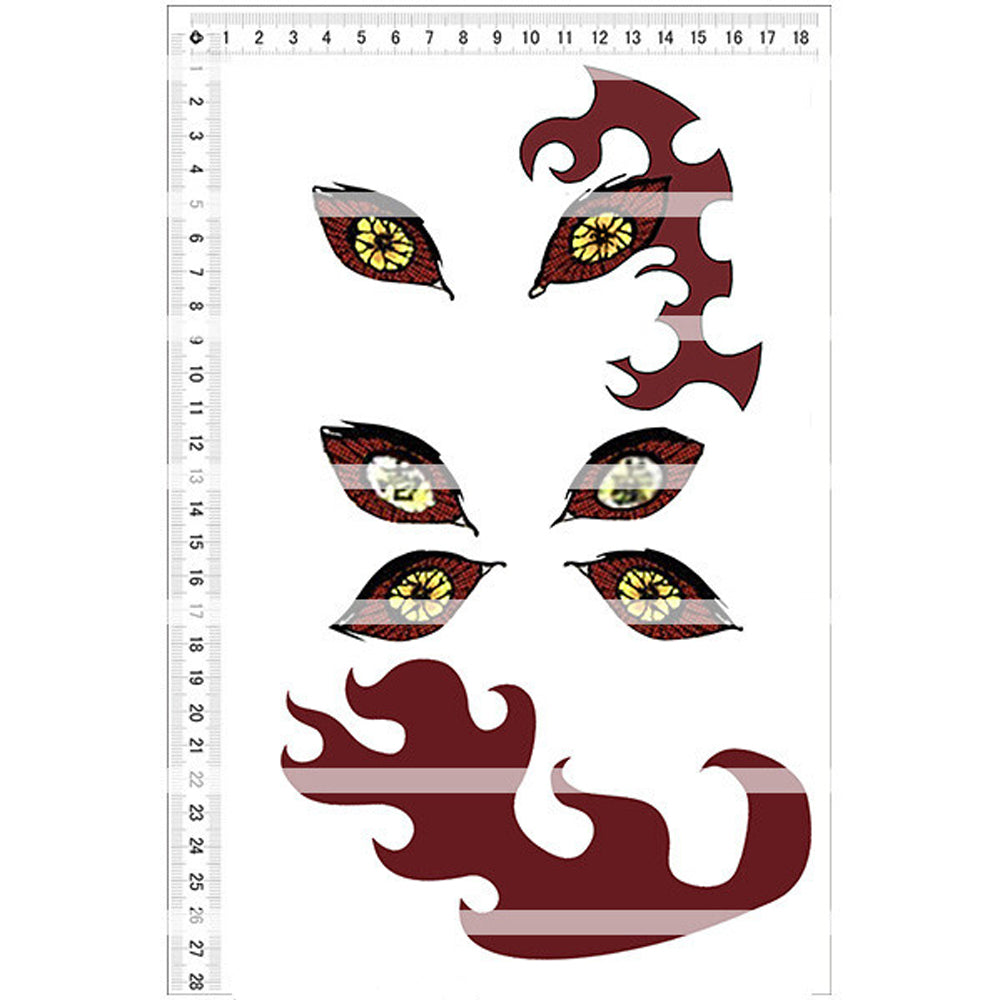 Demon Killer Tattoo Sticker Villain Moon-Cosplay Accessories-UNIQSO UK