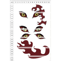 Demon Killer Tattoo Sticker Villain Moon-Cosplay Accessories-UNIQSO UK