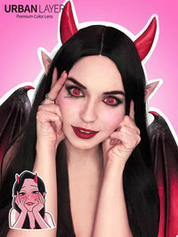 Sweety Crazy Bloody Red (1 lens/pack)-Crazy Contacts-UNIQSO UK