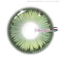 Sweety Mystic Wing Green (1 lens/pack）-Colored Contacts-UNIQSO