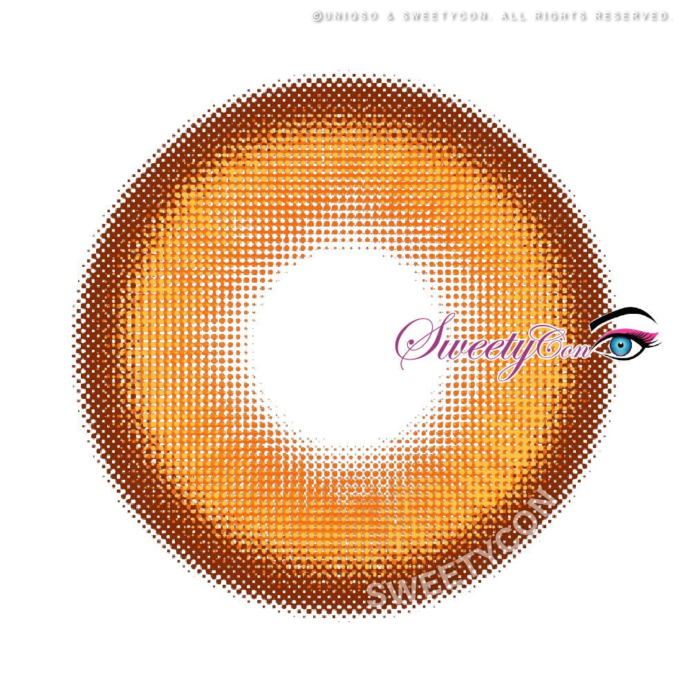 Sweety Halo Choco (1 lens/pack)-Colored Contacts-UNIQSO UK