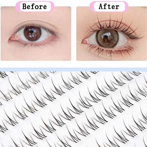 Foxy Sunny Cluster Natural Eyelashes-Fake Eyelash-UNIQSO UK