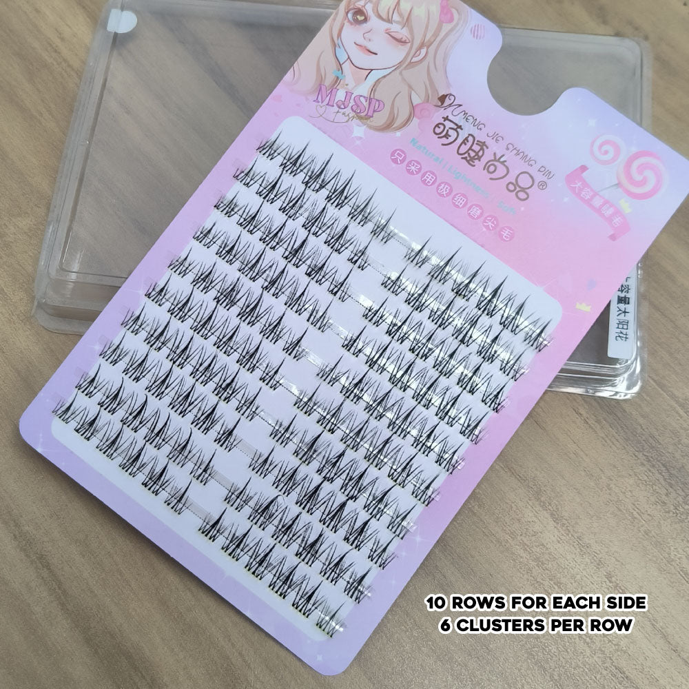 Foxy Sunny Cluster Natural Eyelashes-Fake Eyelash-UNIQSO UK