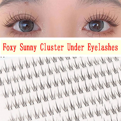 Foxy Sunny Cluster Natural Eyelashes-Fake Eyelash-UNIQSO UK
