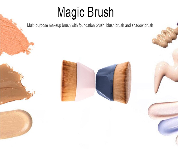 Hexagon Makeup Brushes For Foundation-Makeup Brushes-UNIQSO UK