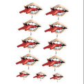 Jujutsu Kaisen Tattoo Sticker For Itadori Yuji & Sukuna-Cosplay Accessories-UNIQSO