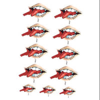 Jujutsu Kaisen Tattoo Sticker For Itadori Yuji & Sukuna-Cosplay Accessories-UNIQSO