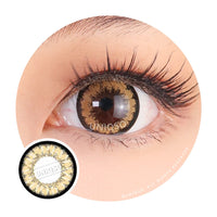 Kawayii A-Max Brown (1 lens/pack)-Colored Contacts-UNIQSO UK