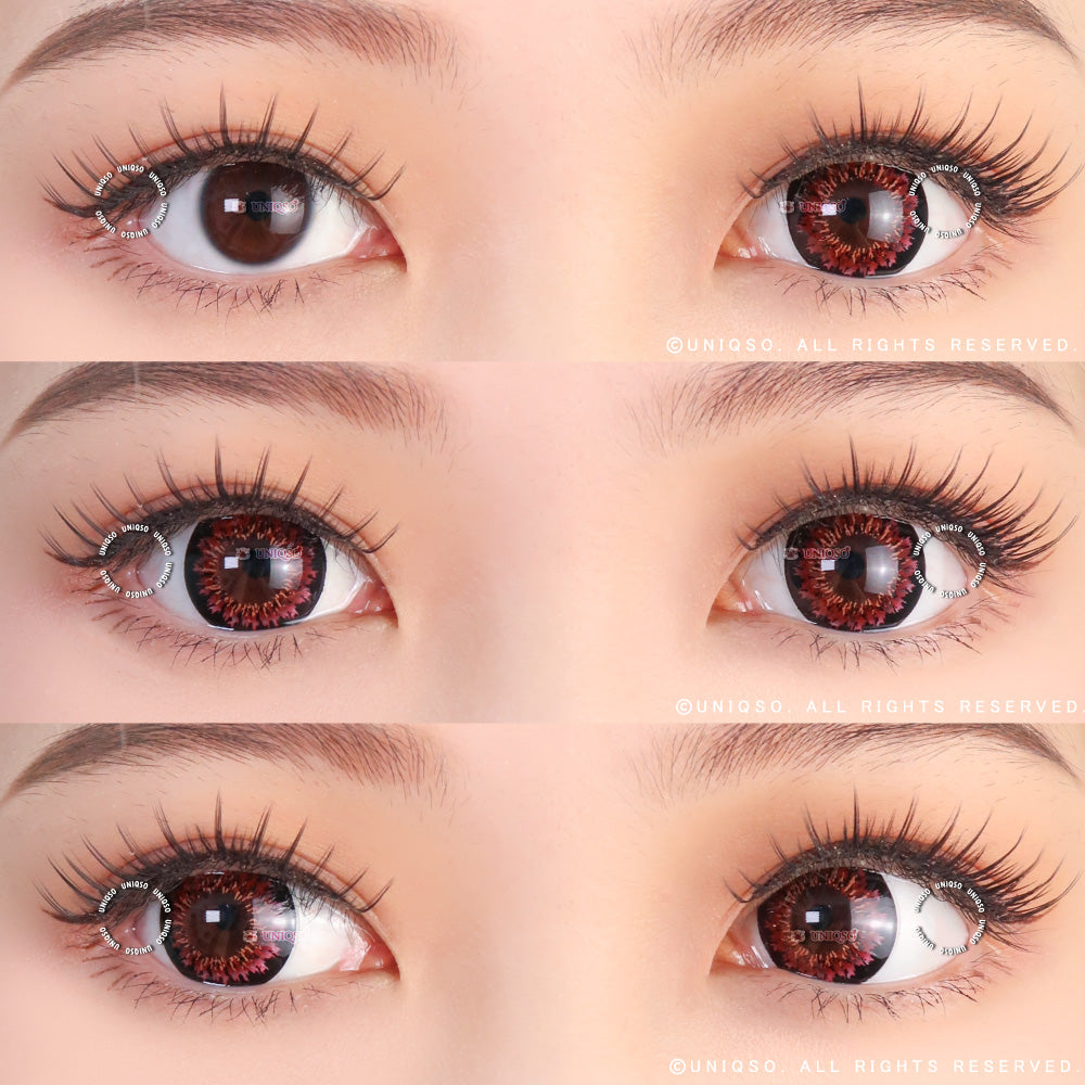 Kawayii S-Max Red (1 lens/pack)-Colored Contacts-UNIQSO UK