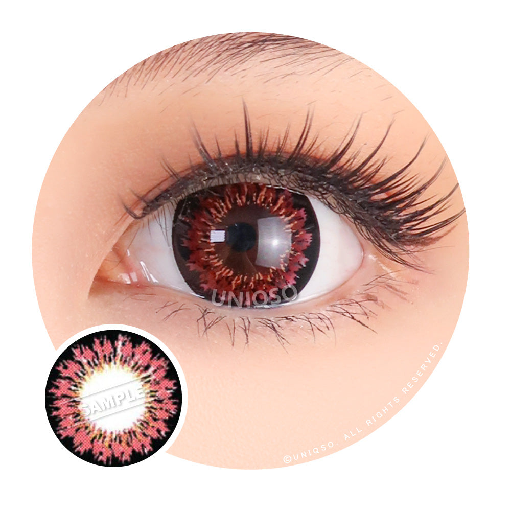 Kawayii S-Max Red (1 lens/pack)-Colored Contacts-UNIQSO UK