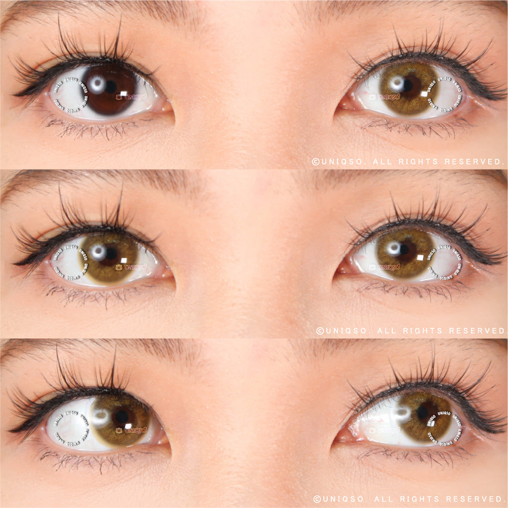 Kazzue Basic Pure Brown (1 lens/pack)-Colored Contacts-UNIQSO UK