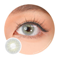 Kazzue Basic Pure Gray (1 lens/pack)-Colored Contacts-UNIQSO UK