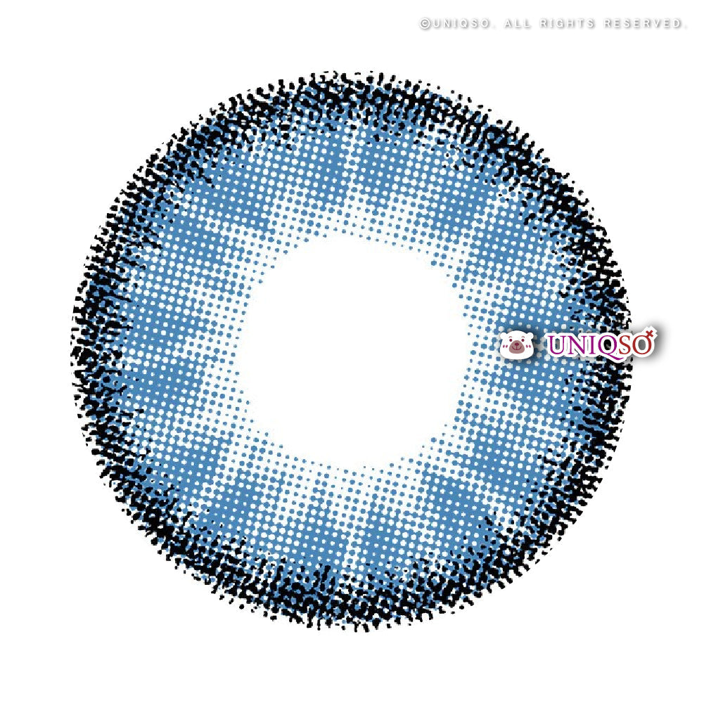 Kazzue Cherish Blue (1 lens/pack)-Colored Contacts-UNIQSO UK