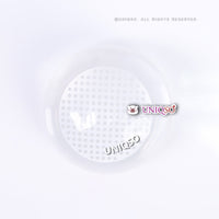 Kazzue Crazy Lens with Power - White Mesh (1 lens/pack)-Crazy Contacts-UNIQSO UK