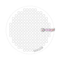 Kazzue Crazy Lens with Power - White Mesh (1 lens/pack)-Crazy Contacts-UNIQSO UK