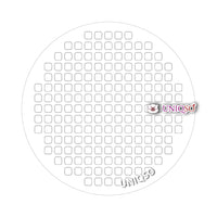 Kazzue Crazy Lens with Power - White Mesh (1 lens/pack)-Crazy Contacts-UNIQSO UK