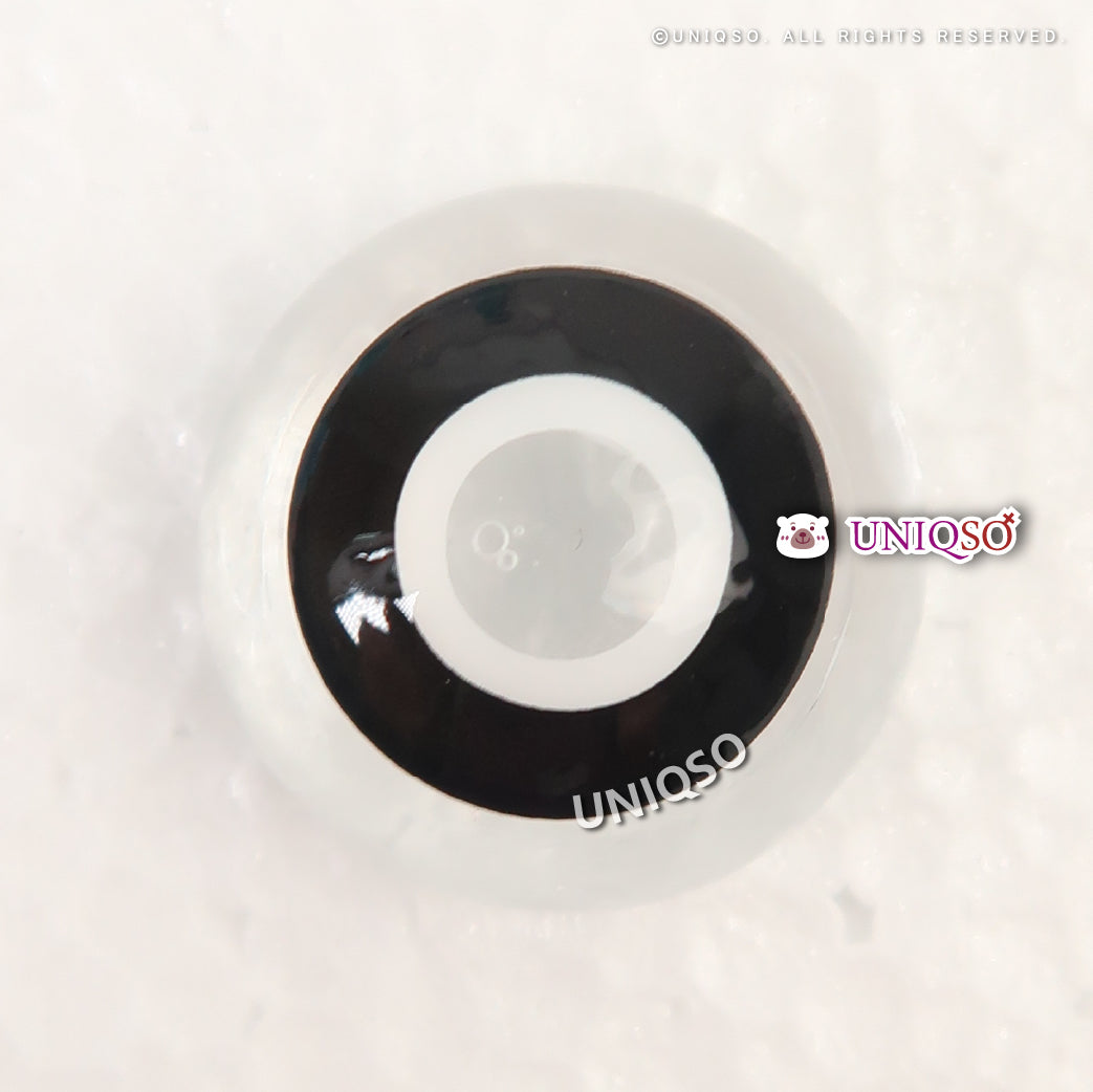 Kazzue Crazy Mono Goth (1 lens/pack)-Colored Contacts-UNIQSO UK