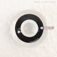 Kazzue Crazy Mono Goth (1 lens/pack)-Colored Contacts-UNIQSO UK