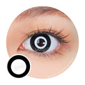 Kazzue Crazy Mono Goth (1 lens/pack)-Colored Contacts-UNIQSO UK