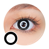 Kazzue Crazy Mono Goth (1 lens/pack)-Colored Contacts-UNIQSO UK